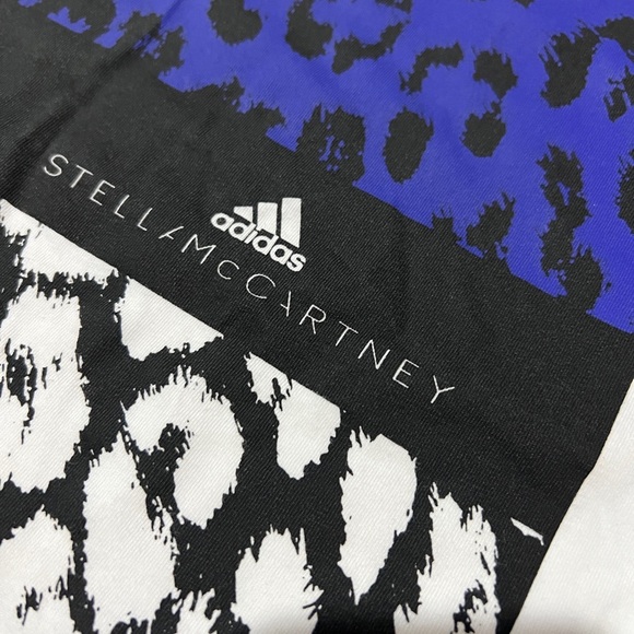 NWOT Adidas by Stella McCartney Cheetah Mesh Tee - Picture 7 of 8